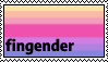 Fingender stamp